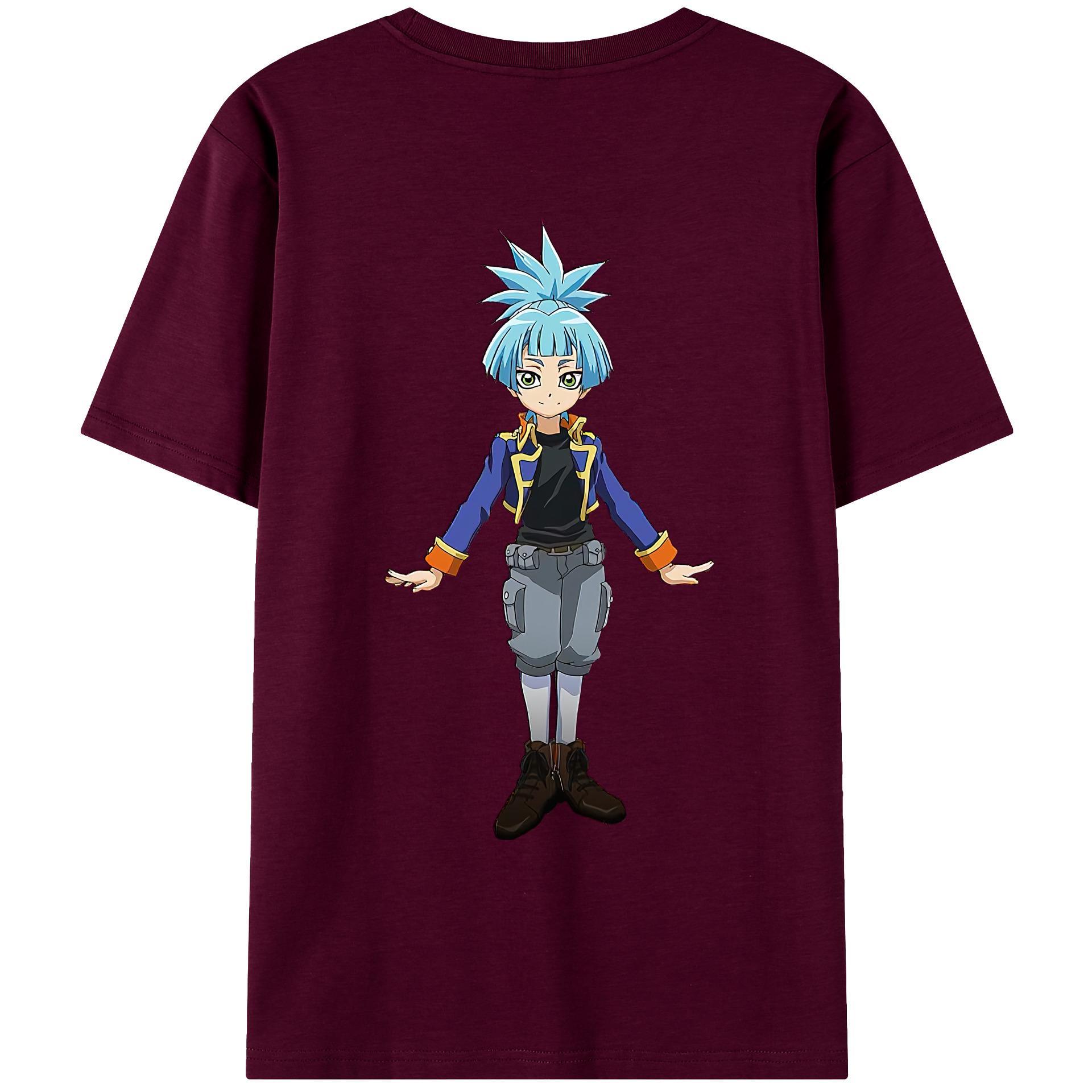 （画像用） 遊☆戯☆王 Yu-Gi-Oh! レディース半袖Tシャツ(バックプリント)